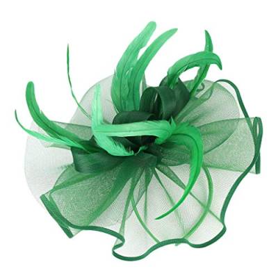 Fascinator Hochzeit Fascinator Hüte für Frauen Pillbox Hut mit Schleier Stirnband und Einer Gegabelten Clip Tea Party Kopfbedeckung Fascinator Mit Stirnbandclip Für Hochzeitsdekorationen von Yookstar