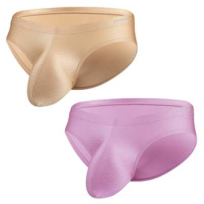 ZUOLAIYIN Herren Slip Sexy Unterhosen Männer Slip Nylon Herren-Slips Ausbuchtung Beutel Sexy Unterwäsche für Mann Polyamid von ZUOLAIYIN