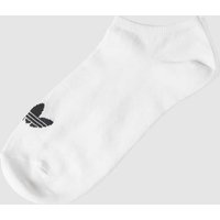 adidas Originals Sneakersocken aus elastischem Baumwoll-Mix im 3er-Pack in Weiss, Größe 35/38 von adidas Originals