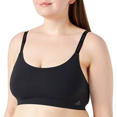 Adidas Soft BH Bustier Damen bequemer BH für jeden Tag (Gr. XS - XXL) - bequeme Unterwäsche, Schwarz-gem., S von adidas