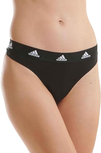 adidas Damen Multipack Thong (2pk) Tangahöschen, Schwarz, XL von adidas