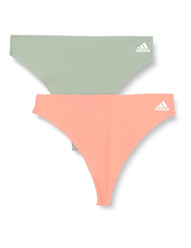 adidas Damen Multipack Thong (2pk) Unterwäsche, Sortiert 28, L von adidas