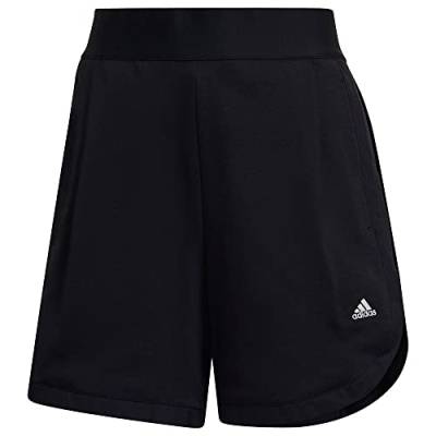 adidas Damen Summer Shorts, Schwarz und silberfarben, M von adidas