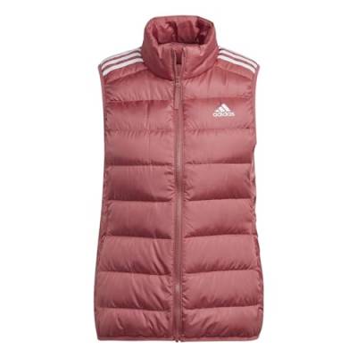 adidas Women's Essentials Light Down Vest Jacke, Wonder red, L von adidas