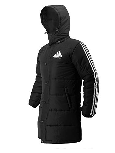 adidas Herren Long Parka, schwarz, S von adidas