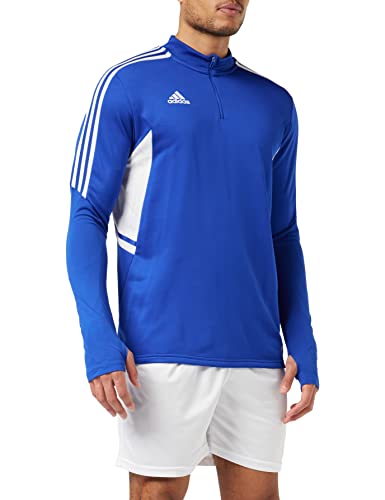 Adidas Men's CON22 TR TOP Sweatshirt, Team royal Blue/White, S von adidas