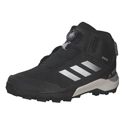 adidas Unisex Kinder Terrex Winter Mid Boa Sneakers, Core Black/Silver Met./Core Black, 31 EU von adidas