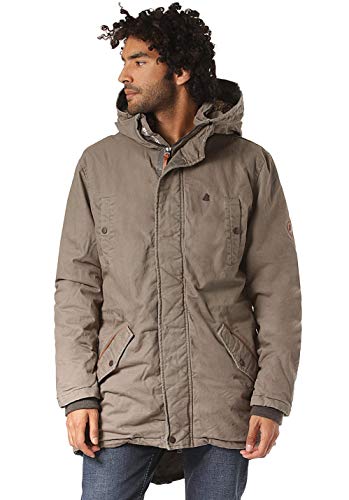 ALIFE and Kickin Ron Parka Herren Stone L von alife & kickin