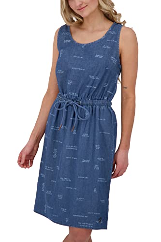 ALIFE and Kickin DojaAK Dress Damen Sommerkleid, Kleid Dark Denim XL von alife & kickin