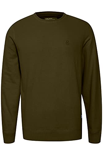 Blend Ravin Herren Sweatshirt Pullover Pulli aus 100% Baumwolle, Größe:L, Farbe:Winter Moss (180523) von b BLEND