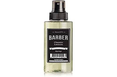 BARBER MARMARA Limon Kolonya 80° 150ml Pumpspray | Eau de Cologne | After Shave | Rasierwasser | Zitronenduft | Kölnischwasser | Classik Lemon Duftwasser Damen und Herren von barber marmara