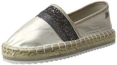 bruno banani Damen 242 451 Espadrilles, Silber (Silver), 38 EU von bruno banani