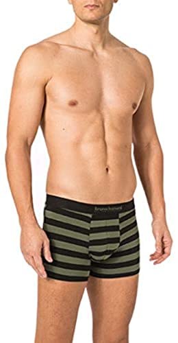 Bruno Banani Herren Sailor Short, Oliv/schwarz Stripes, L von bruno banani