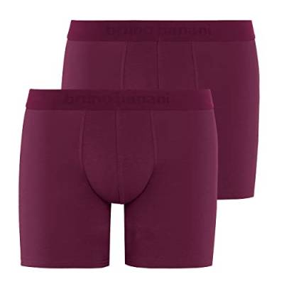 Bruno Banani Herren Long Life 2.0 Hose, Bordeaux, M (2er Pack) von bruno banani