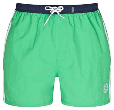 bugatti® - Moderne Herren Badeshort in grün/Marine, in Größe XL von bugatti