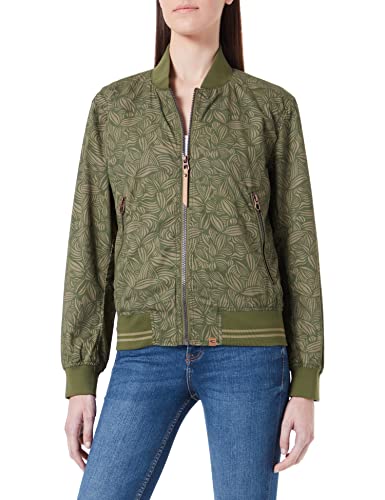 camel active Damen Bomberjacke aus Baumwolle Khaki womenswear-36 von camel active