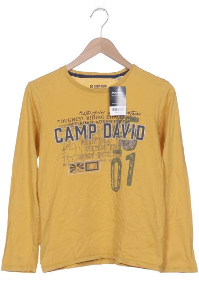 Camp David Damen Langarmshirt, gelb von camp david