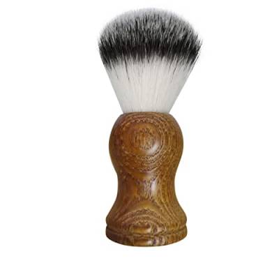 Haargriff Shave Wood Pure Barber Brush Rasierpinsel Rückenrasierer Herren Halterung (Black, One Size) von chiphop