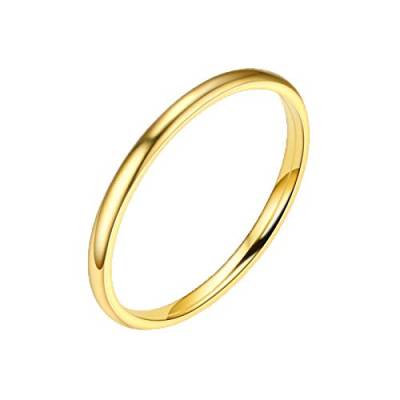 chiphop Fototapete Der Ringe Frauen-Ring-Geometrie-Ring-Silber-Massive 925 weiße Schmuck-Mode-Ringe Strandtuch Der Ringe (Gold, 7号) von chiphop