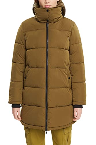 ESPRIT Damen 092CC1G311 Jacke, 350/KHAKI Green, L von ESPRIT