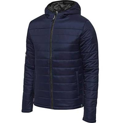 Hummel Herren Steppjacke North Quilted Hood 206687 Marine XXXL von hummel