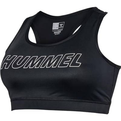 hummel Damen Sport-BH schwarz/weiß XXL von hummel