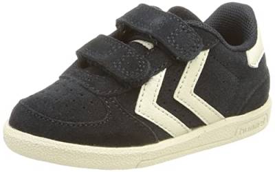 hummel Unisex Baby Victory Suede Sneaker, Black IRIS, 19 EU von hummel