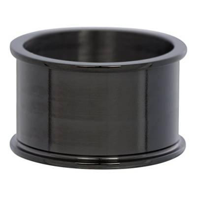 iXXXi BASISRING schwarz - 12 mm Größe Ringgröße 18 von iXXXi