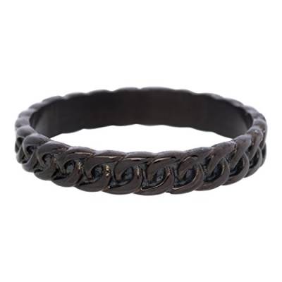 iXXXi Füllring CURB CHAIN PANZERKETTENRING schwarz - 4 mm Größe Ringgröße 18 von iXXXi