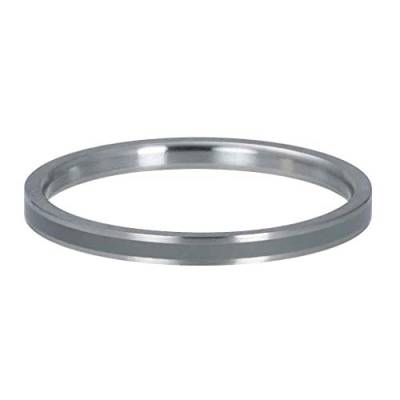 iXXXi Füllring LINE GREY silber - 2 mm Größe Ringgröße 20 von iXXXi