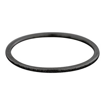iXXXi Füllring SANDGESTRAHLT schwarz - 1 mm Größe Ringgröße 19 von iXXXi