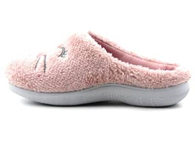 Inblu Pantofoline Kätzchen Hausschuh, Rosa, 28 EU von inblu