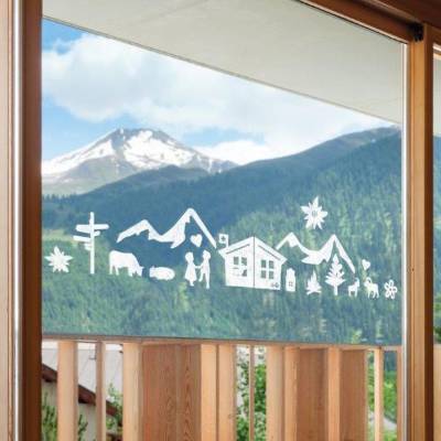 Fensterdekoration 'Swissness'