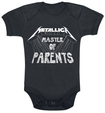 Metallica Body für Babys - Kids - Master Of Parents - für Mädchen & Jungen - schwarz  - Lizenziertes Merchandise! von metallica