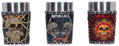Metallica - Pushead Art Shot Glass Set - Schnapsglas - multicolor von metallica