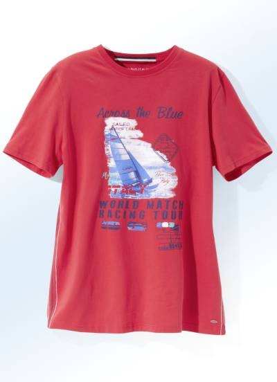 Shirt von „Milano Italy“ in 3 Farben, Größe XL (56/58), Rot von milano italy