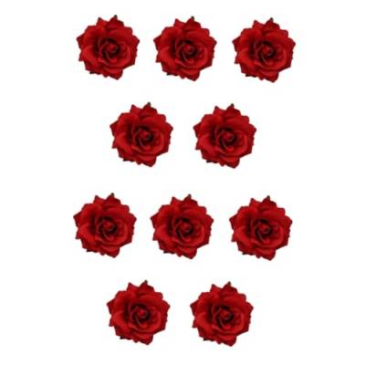 minkissy 10 Stk Herrenaccessoires Haaraccessoires Herrenbroschen für Anzüge Blumenhaarspangen für Frauen Knopflöcher im Knopfloch mit Rose Feiertagsbrosche aus Legierung Haarschmuck von minkissy