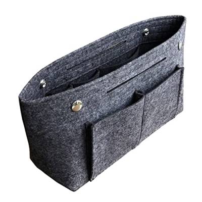 minkissy 1stk Einkaufstasche Aus Filz Filztasche Handtasche Mit Großem Fassungsvermögen Geldbörsen-organizer-einsatz Organizer Tasche in Tasche Handtasche Einsetzen Tragbar Taschen Fräulein von minkissy