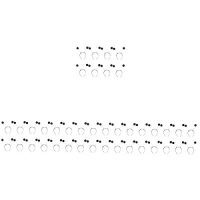 minkissy 40 Stk Stirnband Aus Schaumkugel Außerirdisches Haarband Marsantenne Bopper Weihnachtskopf Bopper Neuheit Kopf Bopper Haarschmuck Kleidung Außerirdischer Stirnbänder Aus Kunststoff von minkissy