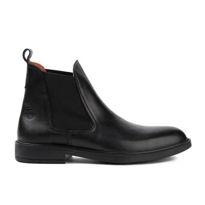 nixt Classic Herren Chelsea Boots Lederstiefel | 100% echtes Leder (black, EU Schuhgrößensystem, Erwachsene, Numerisch, M, 41) von nixt