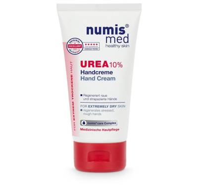 numis med Handcreme Handcreme 10% Urea für trockene Hände - Hand Creme vegan 1x 75 ml, 1-tlg. von numis med