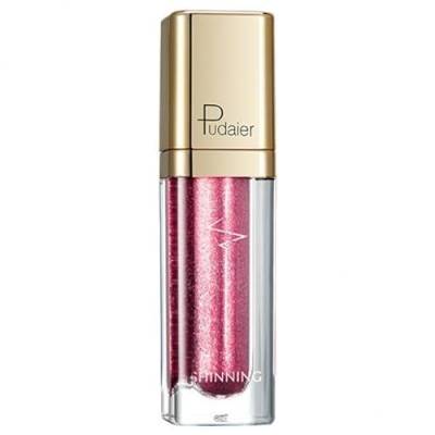 perfk 2x Liquid Eyeshadow Diamond Pencil Stick Cosmetic Gift Glamour Pink, 2 Stk von perfk