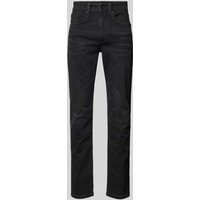 s.Oliver BLACK LABEL Slim Fit Jeans im 5-Pocket-Design Modell 'Nelio' in Black, Größe 38/32 von s.Oliver BLACK LABEL