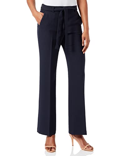 s.Oliver BLACK LABEL Damen Hose 150.11.899.18.180.2102765, Dark Navy, 40 von s.Oliver BLACK LABEL