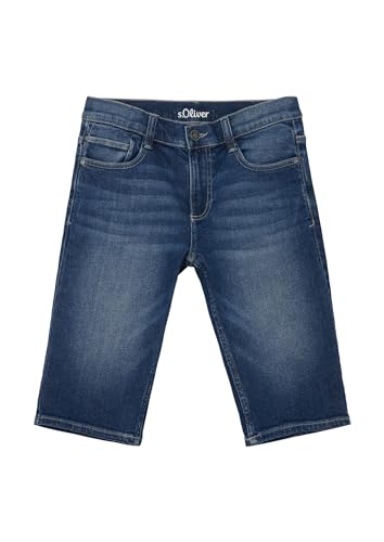 s.Oliver Junior Jungen 2139932 Jeans Bermuda, Pete Regular Fit, 57Z2, 176 Slim von s.Oliver