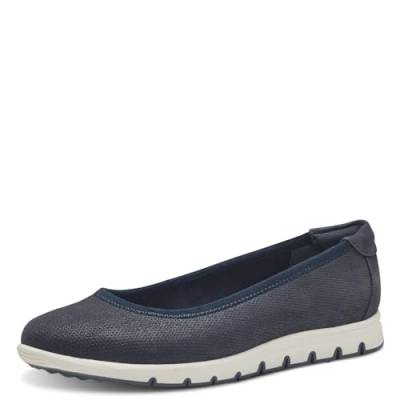 s.Oliver Damen Ballerinas Plateau Bequem, Blau (Navy), 40 von s.Oliver