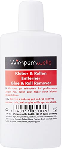 Wimpernwelle Rollen-Entferner für selbstklebende Wimpernrollen, 100 ml von Wimpernwelle