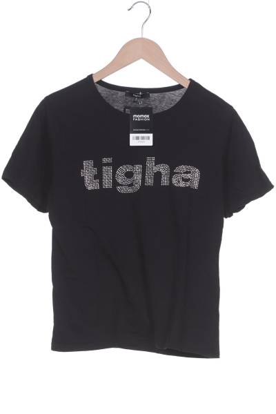 tigha Damen T-Shirt, schwarz, Gr. 38 von tigha