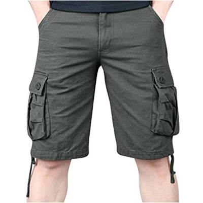 tsaChick Cargo Shorts Herren Herren Plus Größe Cargo Shorts Multi Taschen Entspannt Sommer Strand Shorts Hosen Shorts Herren Shorts Herren Sommer Jeans Cargo Shorts Herren Stretch Cargo Shorts von tsaChick