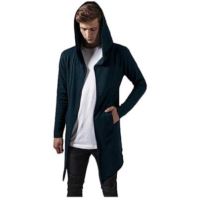 tsaChick Herren Herren Strickjacke Grey Herren Casual Solid Hooded Cardigan Jacke Langarm mit Tasche Top KSD17 von tsaChick